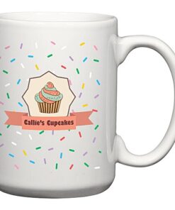 Custom Large Fan Photo Mug - 14 oz - sample printed design