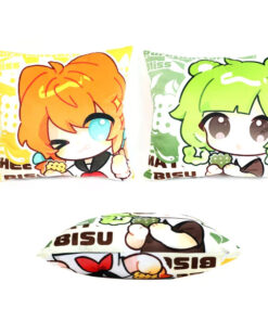 Custom Square Fan Photo Pillow - sample printed design