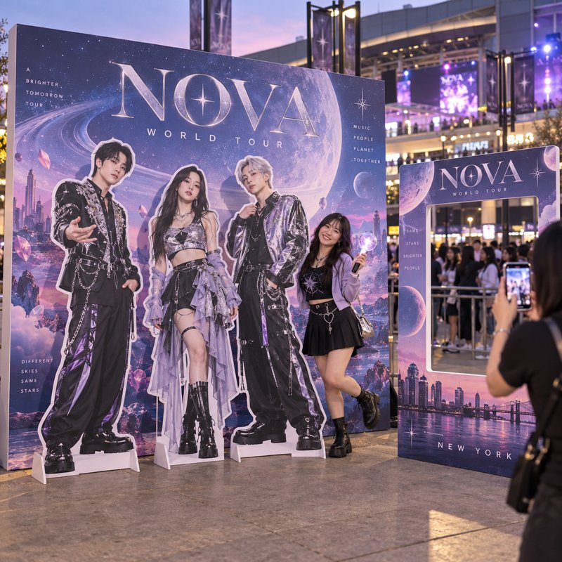 Concert Photo Zones & Standees product photo