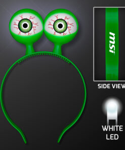 Custom Alien Eyes LED Headbands - product example