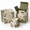 Custom Printed Corrugated Candle Boxes — original sample design