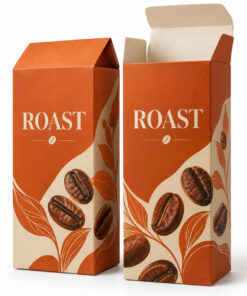 Custom Printed Coffee Boxes — original sample design