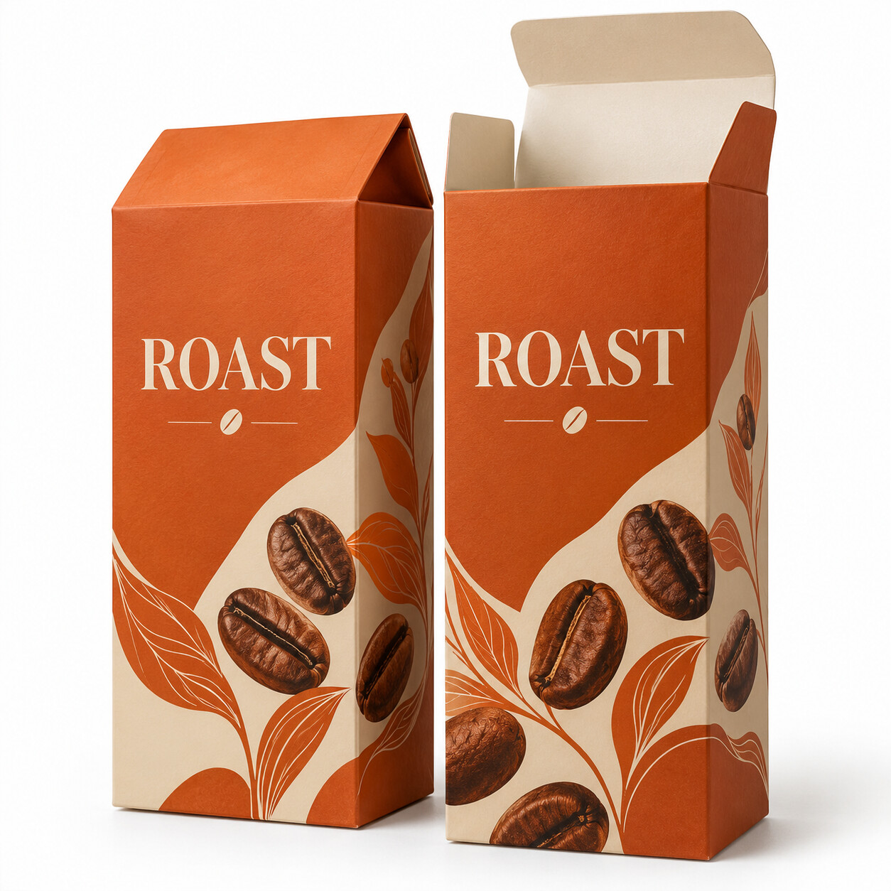 Custom Printed Coffee Boxes — original sample design