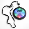 Custom Flashing LED Medallion Necklaces - product reference example