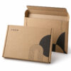 Custom Printed Flat Kraft Corrugated Mailers — original sample design