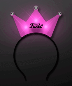Custom LED Crown Tiara Headbands - product example