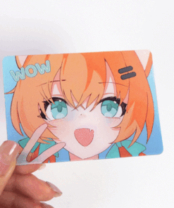 Custom Lenticular Flip Photo Cards product example