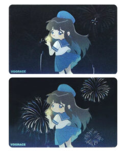 Custom Lenticular Flip Photo Cards product example