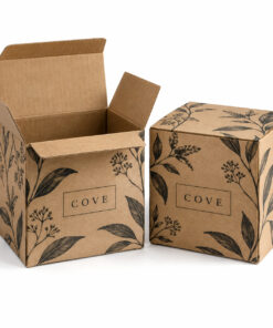Custom Corrugated Reverse Tuck Boxes — original sample design