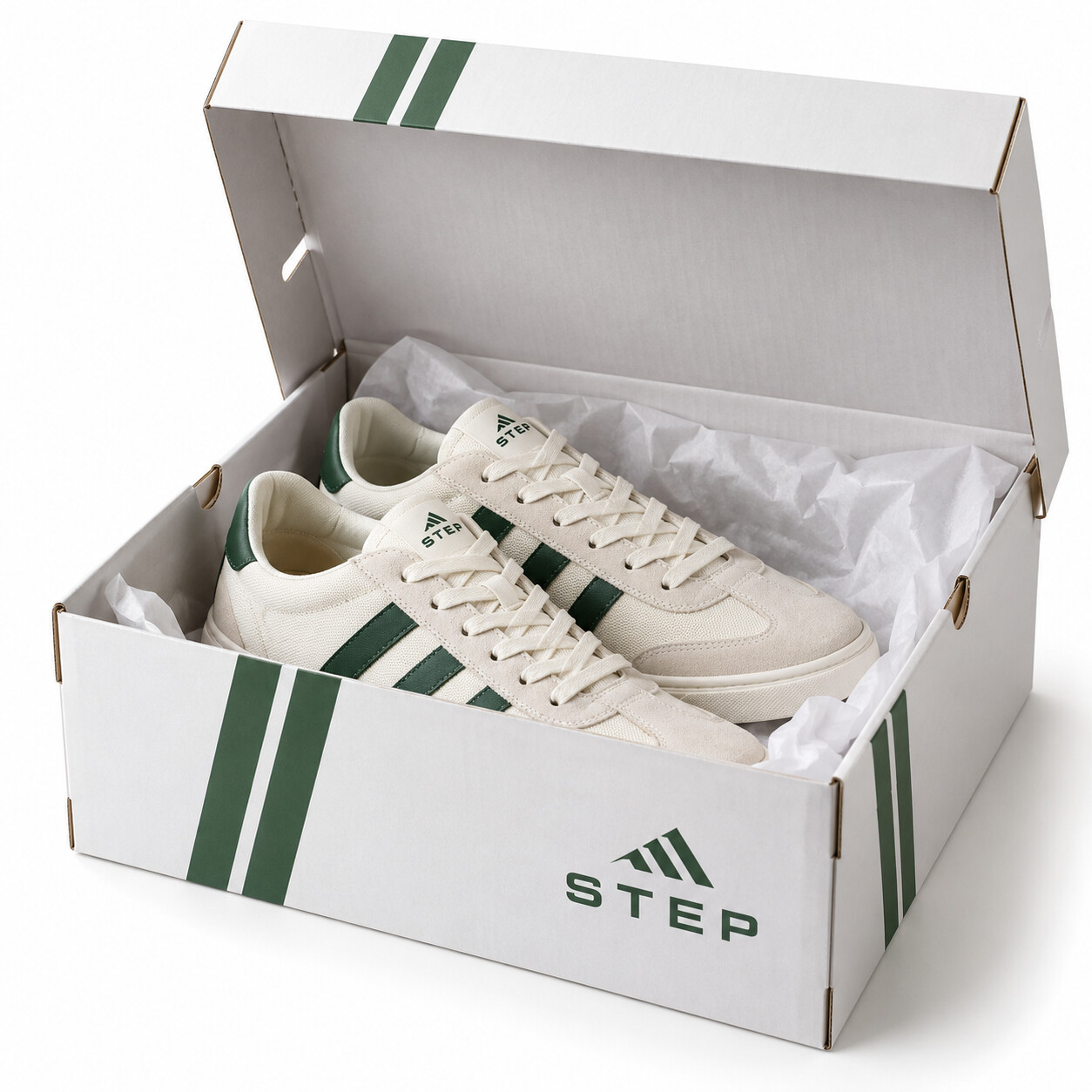 Custom Printed Shoe Boxes — original sample design