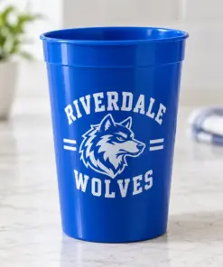 Custom Colored Stadium Cups - sample customer design