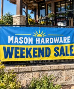 Outdoor Banners illustrative customer design