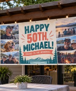 custom Photo Banners illustrative customer design