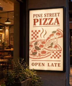 Backlit Banners illustrative customer design