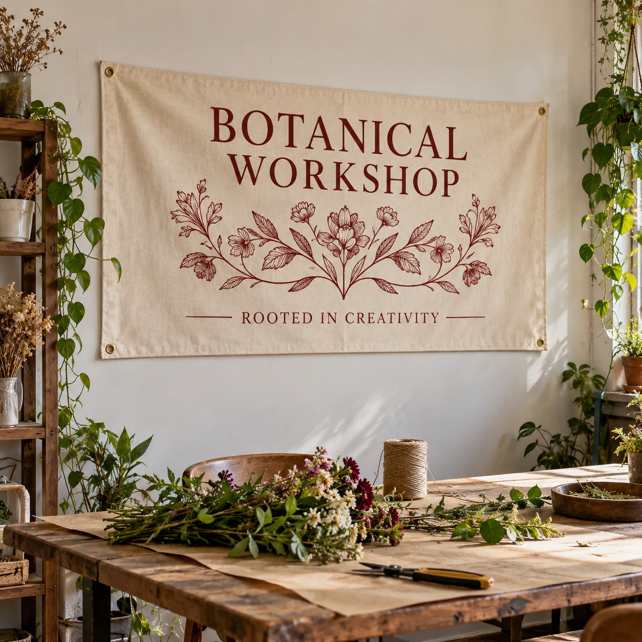 Canvas Banners illustrative customer design