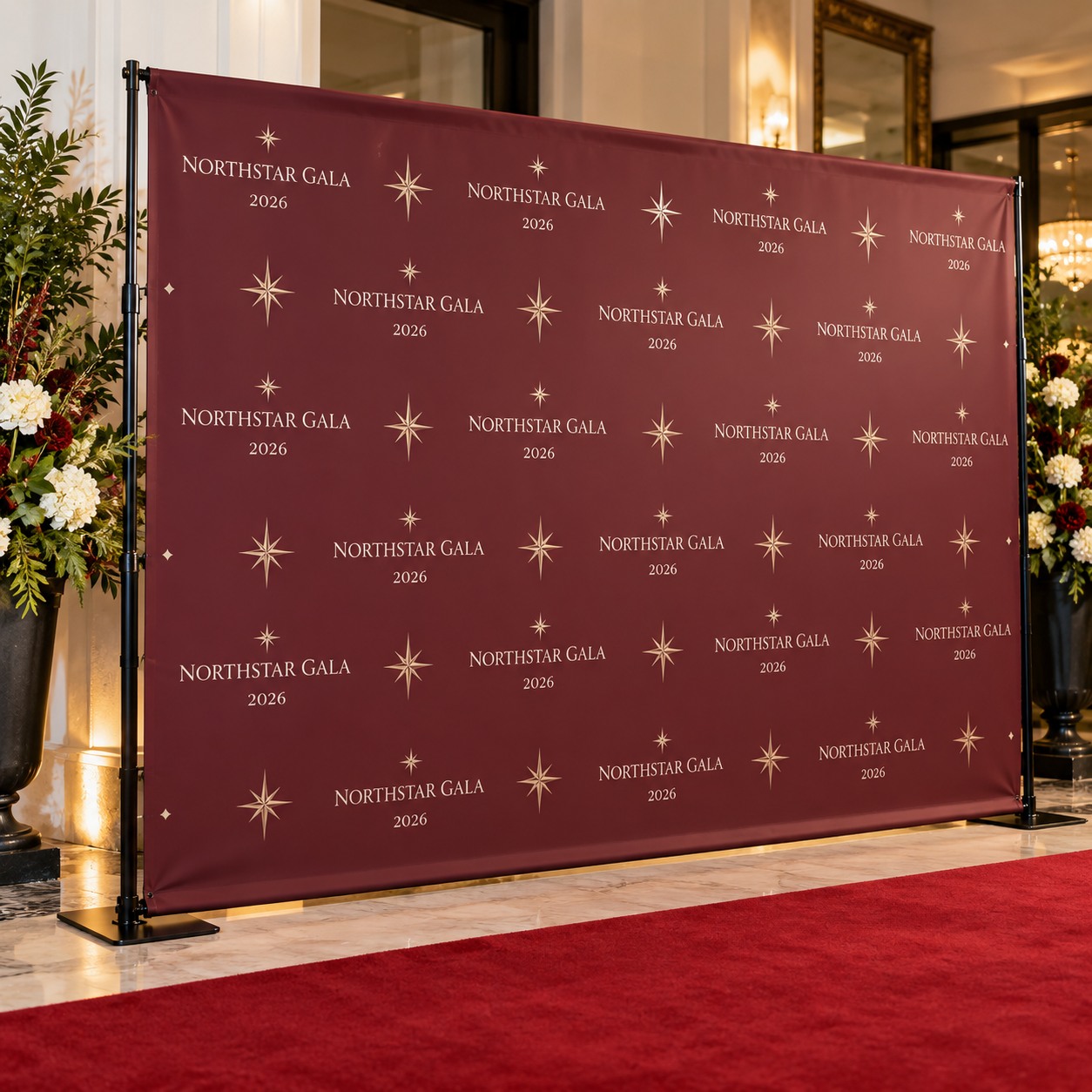 Step and Repeat Banners illustrative customer design