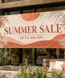Sales Banners illustrative customer design