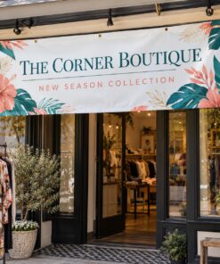 Retail Banners illustrative customer design