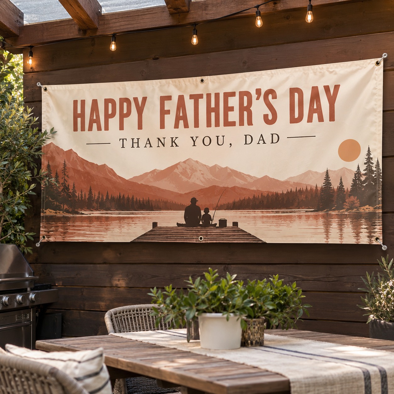 Father’s Day Banners illustrative customer design