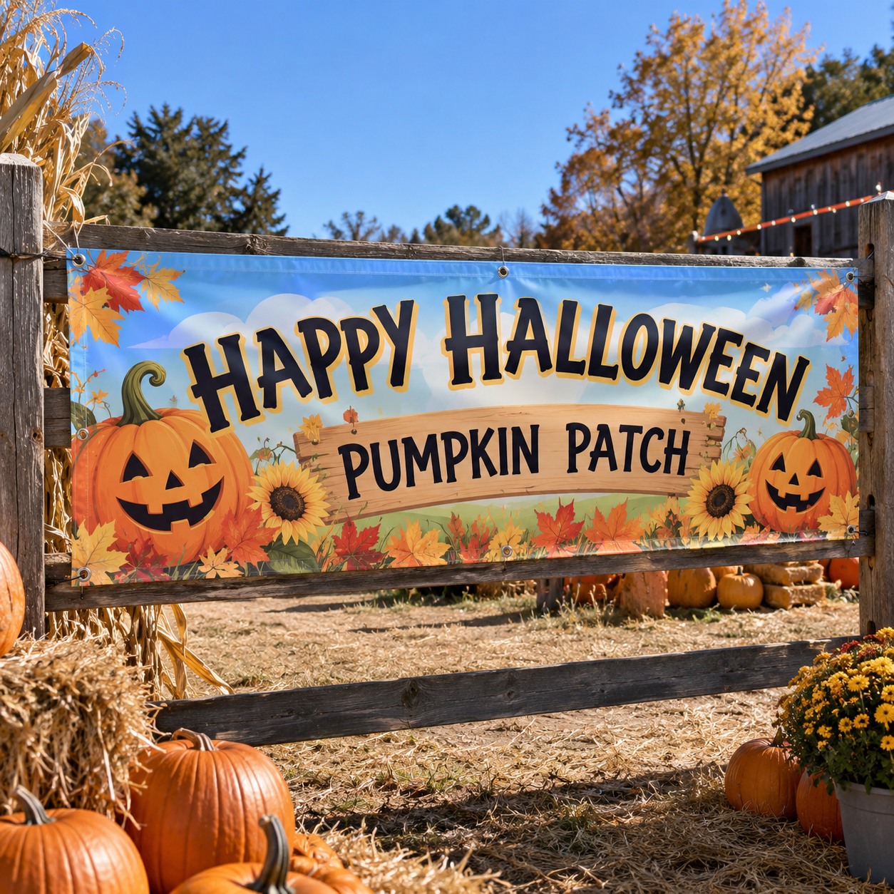 Halloween Banners illustrative customer design