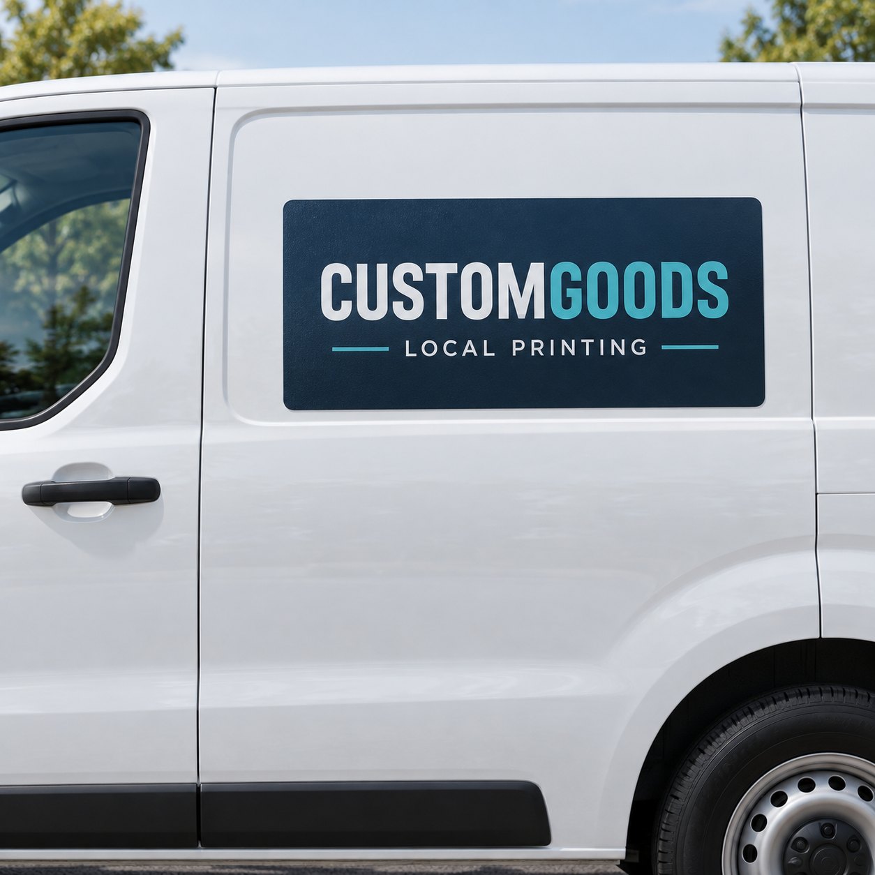 CustomGoods magnetic signs product illustration