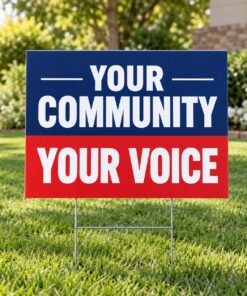 CustomGoods political signs product illustration
