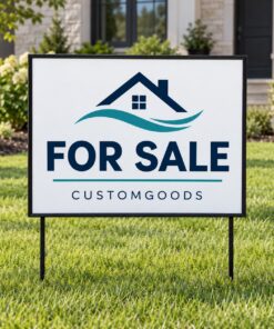 CustomGoods real estate panels product illustration