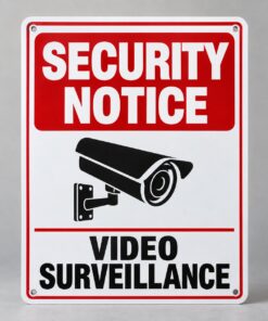 CustomGoods security signs product illustration