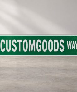 CustomGoods street signs product illustration