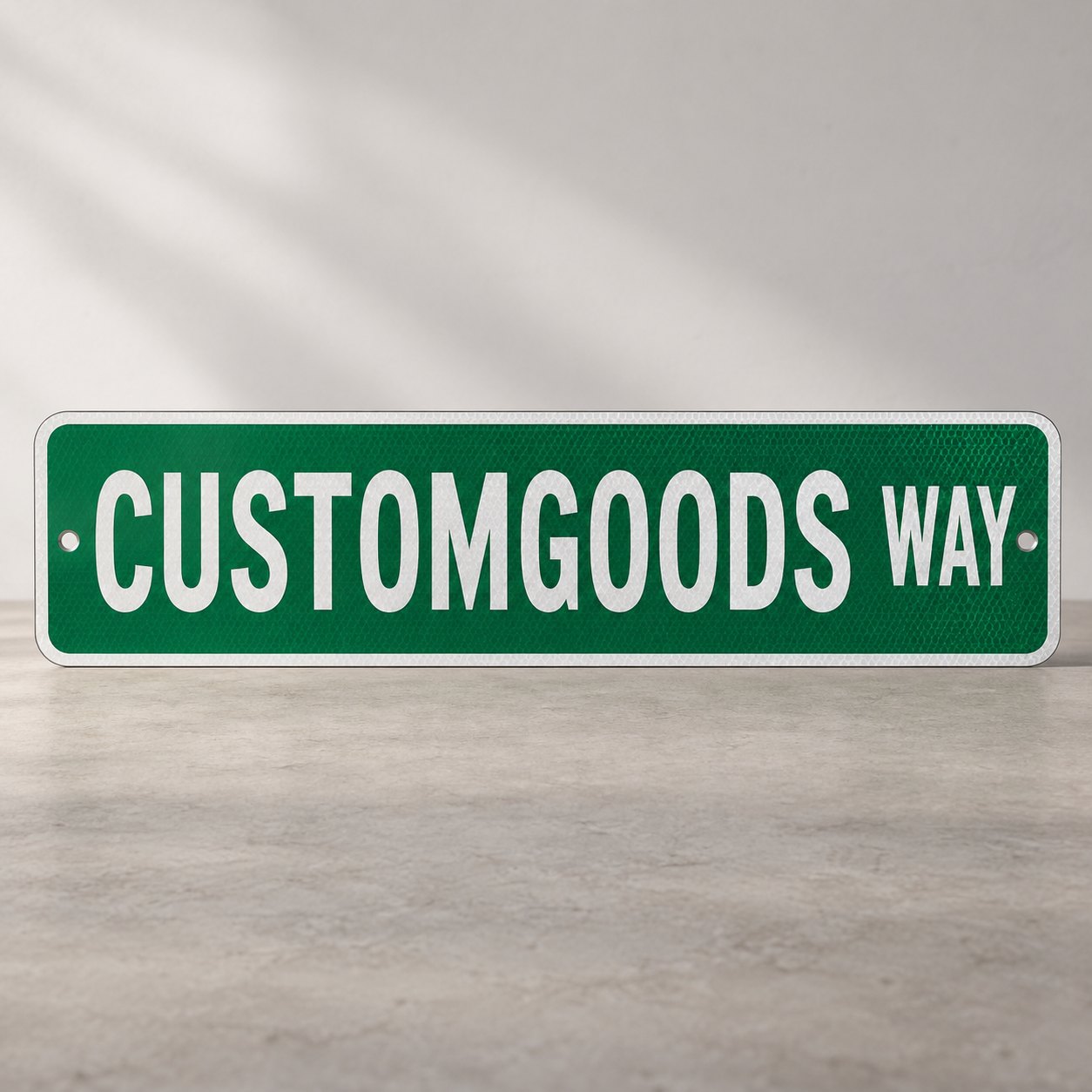 CustomGoods street signs product illustration