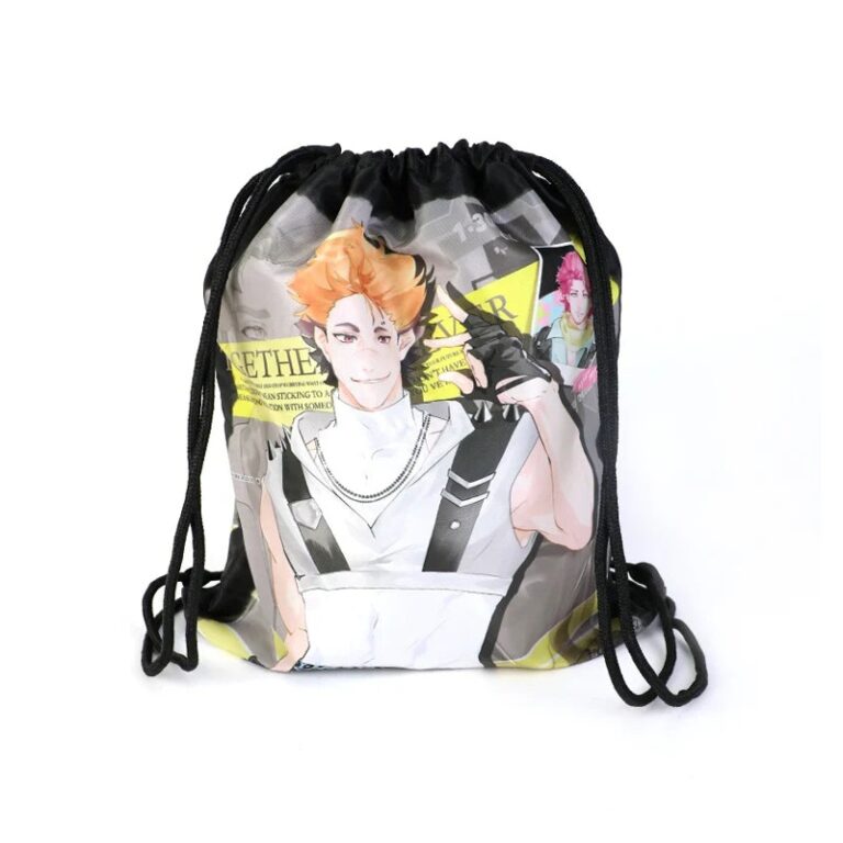 Fan Drawstring Bags for concert and fan merchandise