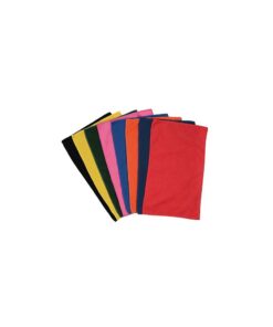 Photographed microfiber rally towel colors