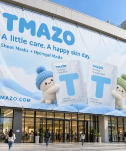 TMAZO mask giant banner