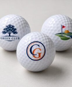 Custom Full-Color Logo Golf Balls