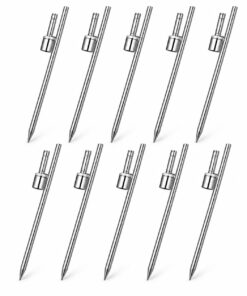 20 Inch Feather Flag Rotating Ground Spike Holders