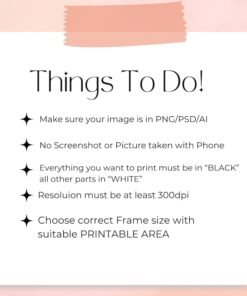 Artwork preparation requirements
