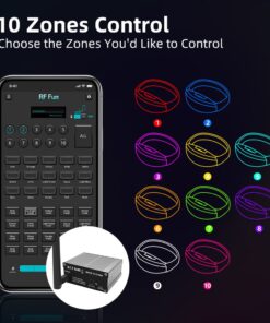 App LED Wristband Kits — 50 / 100 / 550 Wristbands + Transmitter