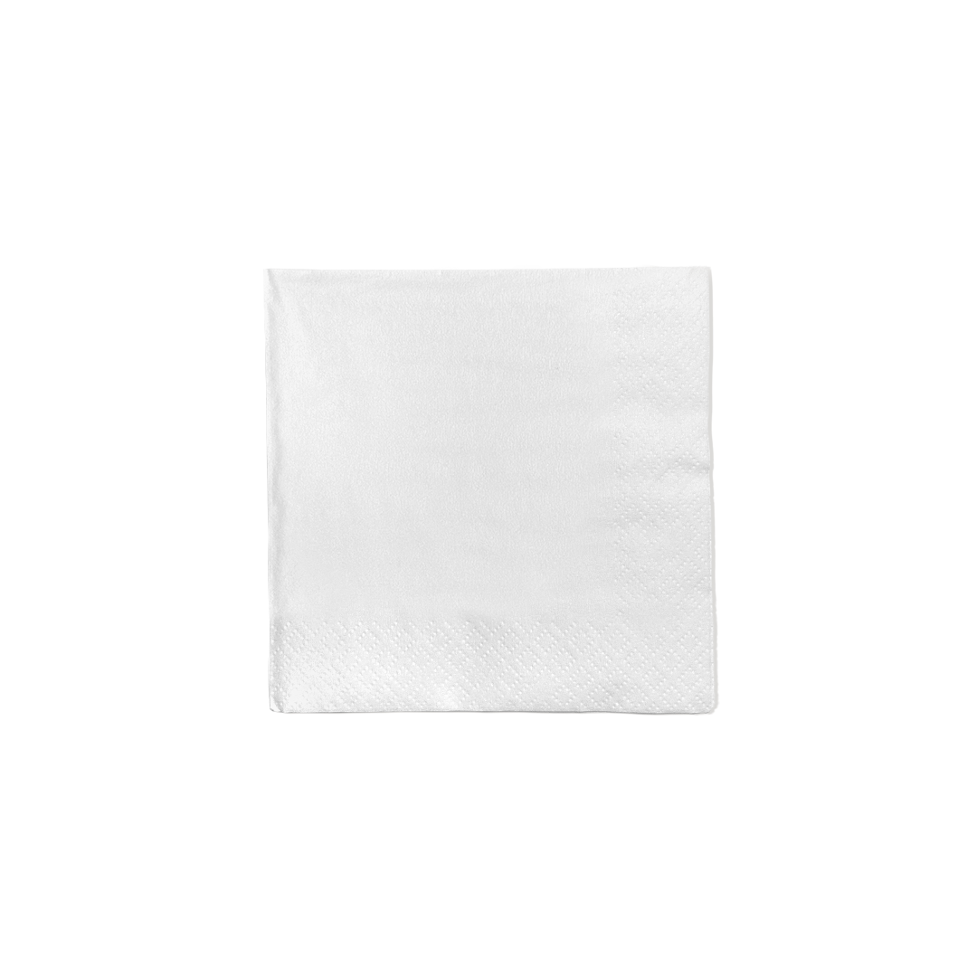 Blank 3-Ply Cocktail Napkins - 500 Pack - representative blank material
