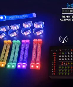 Custom Synchronized Magnetic LED Wristbands
