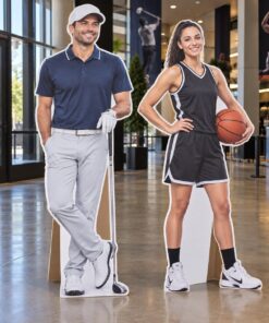 Custom Life-Size Athlete & Mascot Standees