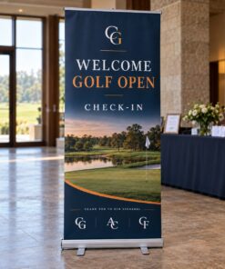 Custom Sports Event Retractable Banners