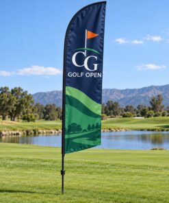 Custom Golf & Sports Event Feather Flags