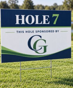Custom Golf Hole Sponsor & Tournament Signs