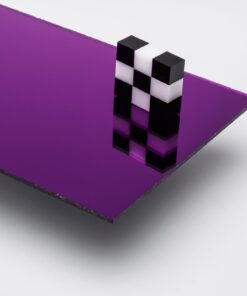 Purple Mirror Acrylic Sheet
