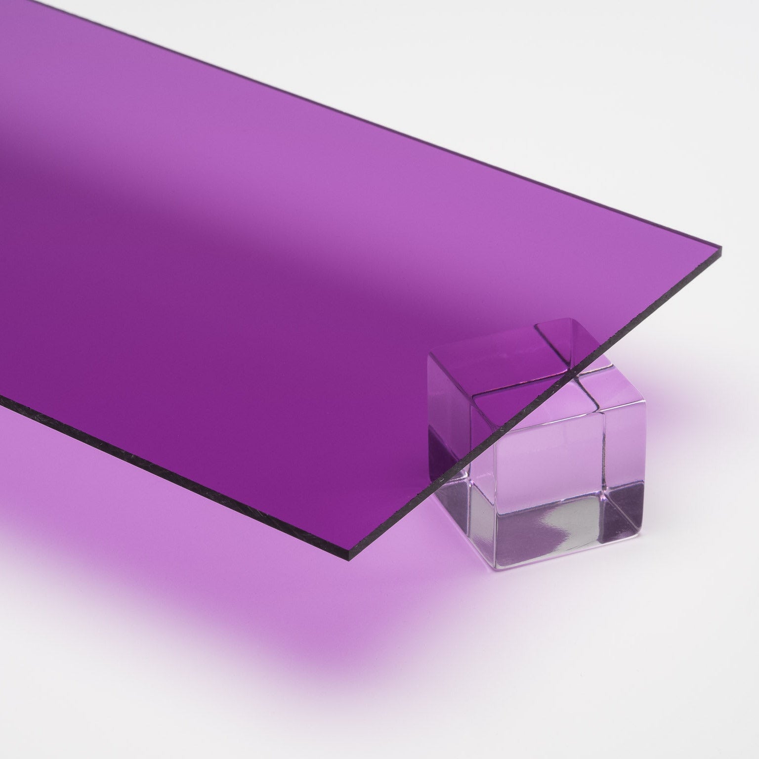 Purple Transparent Acrylic Sheet