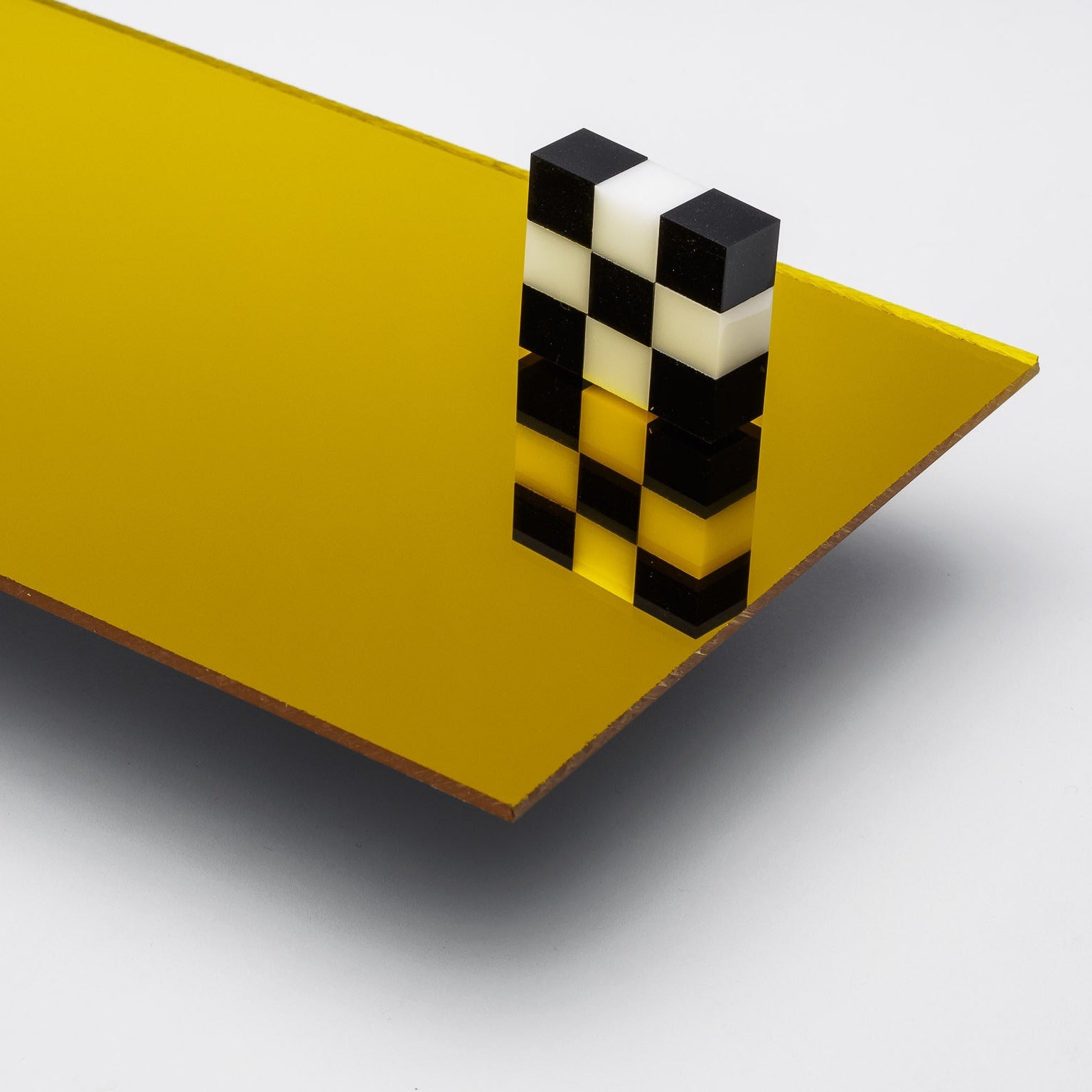 Yellow Mirror Acrylic Sheet