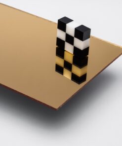 Gold Mirror Acrylic Sheet