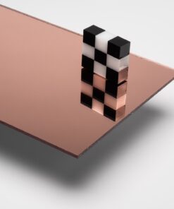 Rose Gold Mirror Acrylic Sheet