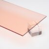 Rose Gold Transparent Acrylic Sheet