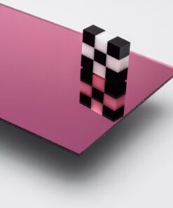 Pink Mirror Acrylic Sheet